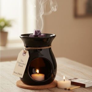 Black Ceramic Wax Warmer
